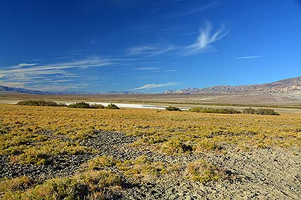 Panamint Dry Lake and the north end of Panamint Valley, November 16, 2014